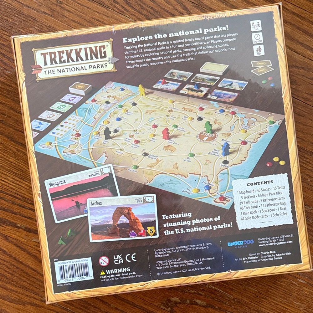 Trekking The National Parks Board Game - Picture 2 of 3